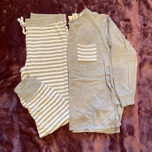 Long sleeve pajama and jogger set